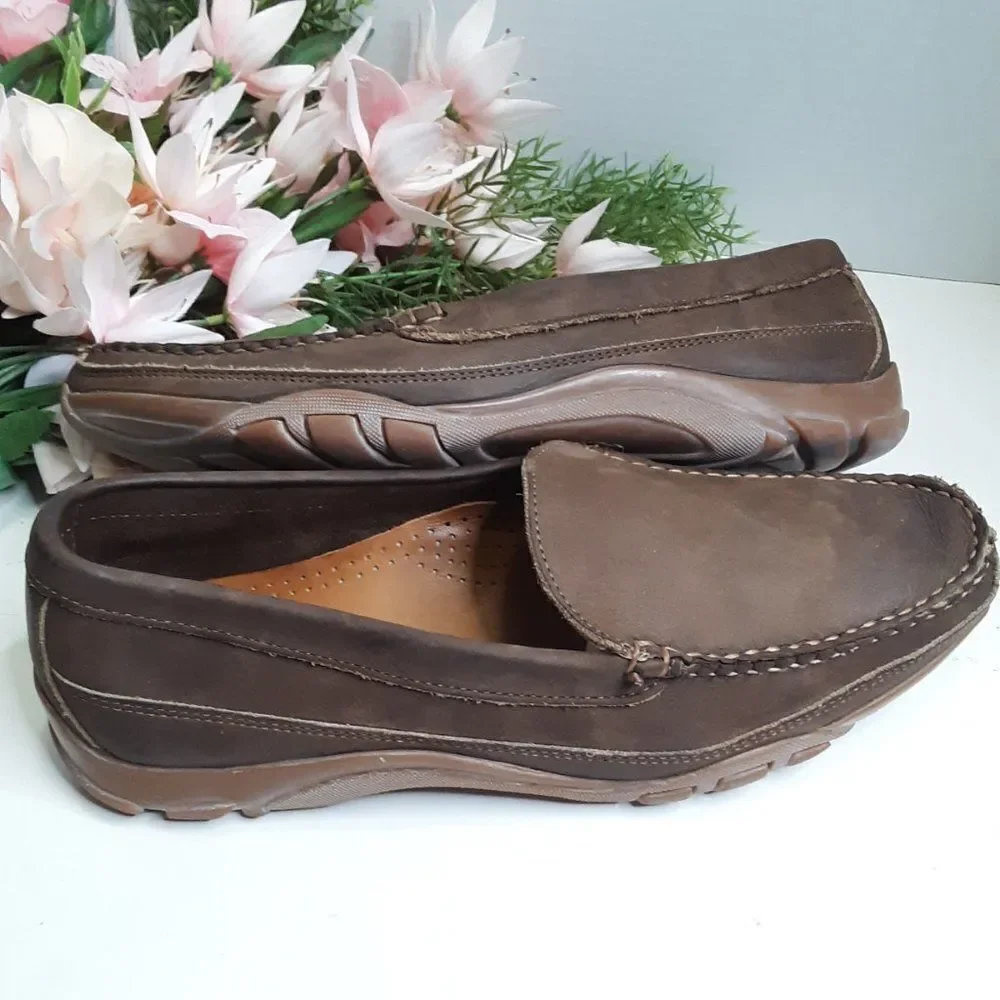 Allen Edmonds Men's size 9D Brown Leather Loafer